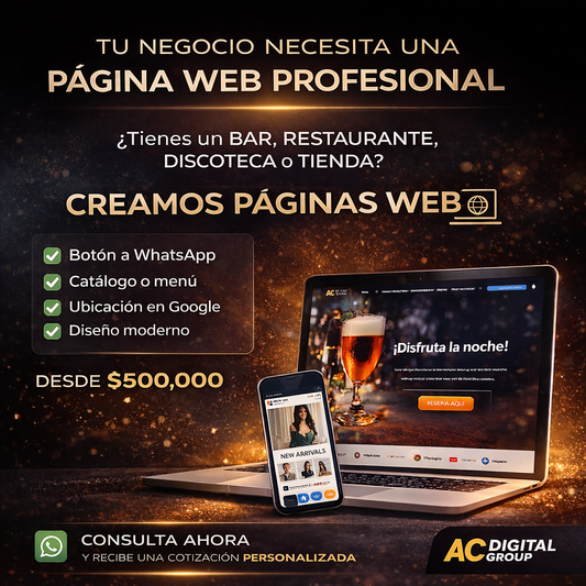 Desarrollo de pagina Web